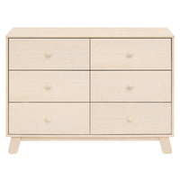 M32526NX,Hudson Modern 6-Drawer Assembled Double Dresser in Washed Natural