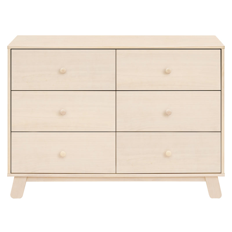 M32526NX,Hudson Modern 6-Drawer Assembled Double Dresser in Washed Natural