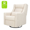 M11286AT,Kiwi Plus Power Glider Recliner w/ Power Headrest in Almond Teddy Loop