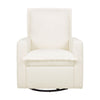 M20977CMSG,Cali Flange Gliding Swivel Recliner in Cream Shearling