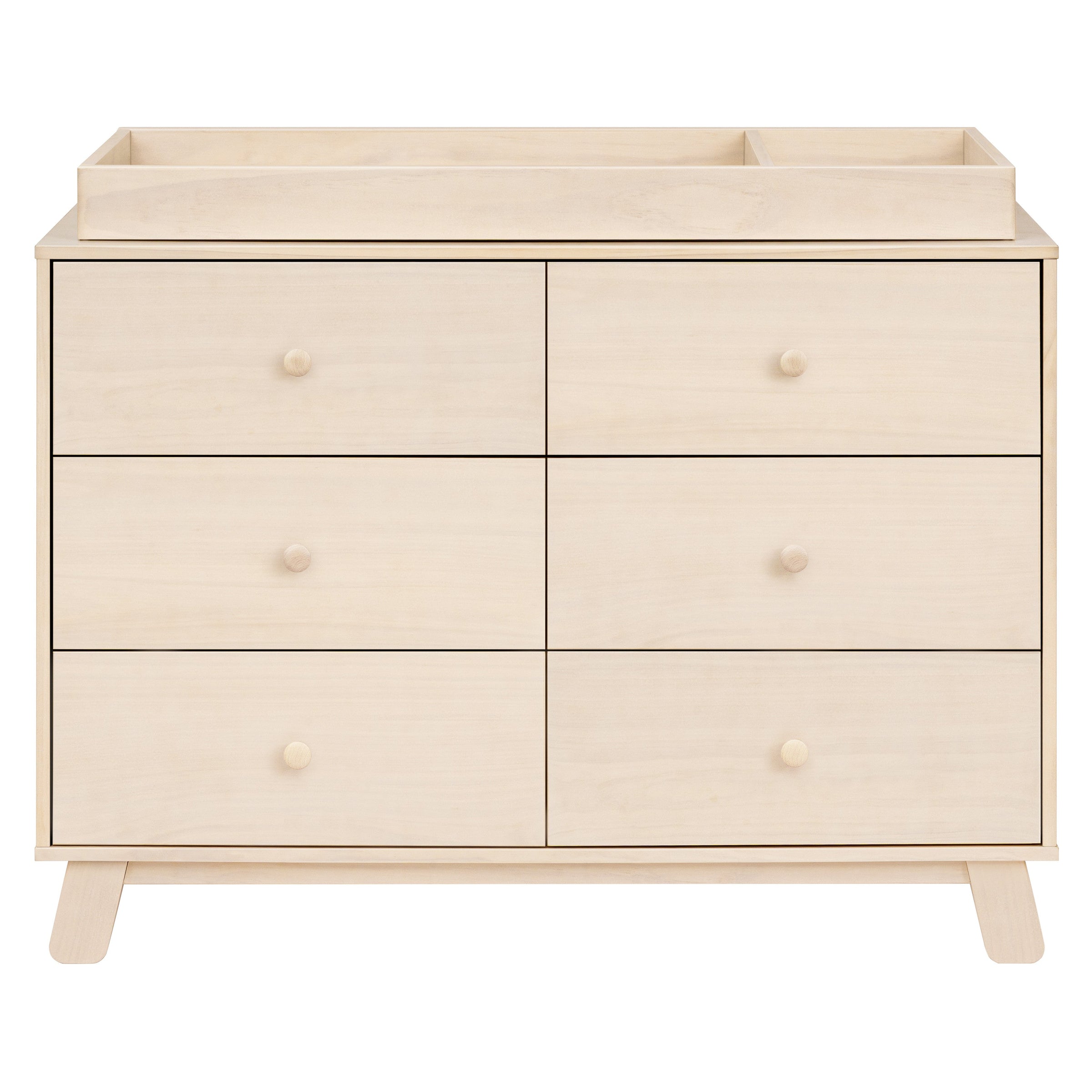 M32526NX,Hudson Modern 6-Drawer Assembled Double Dresser in Washed Natural