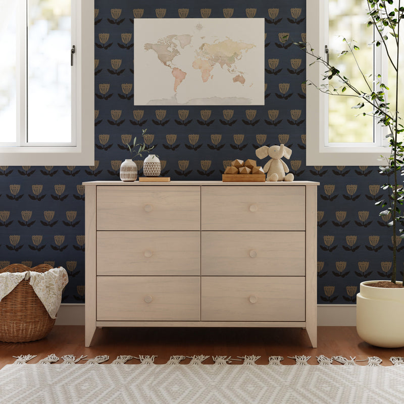 M10326NX,Sprout 6-Drawer Double Dresser in Washed Natural