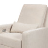 M23085PBEW,Sigi Glider Recliner w/ Electronic Control and USB in Performance Beach Eco-Weave