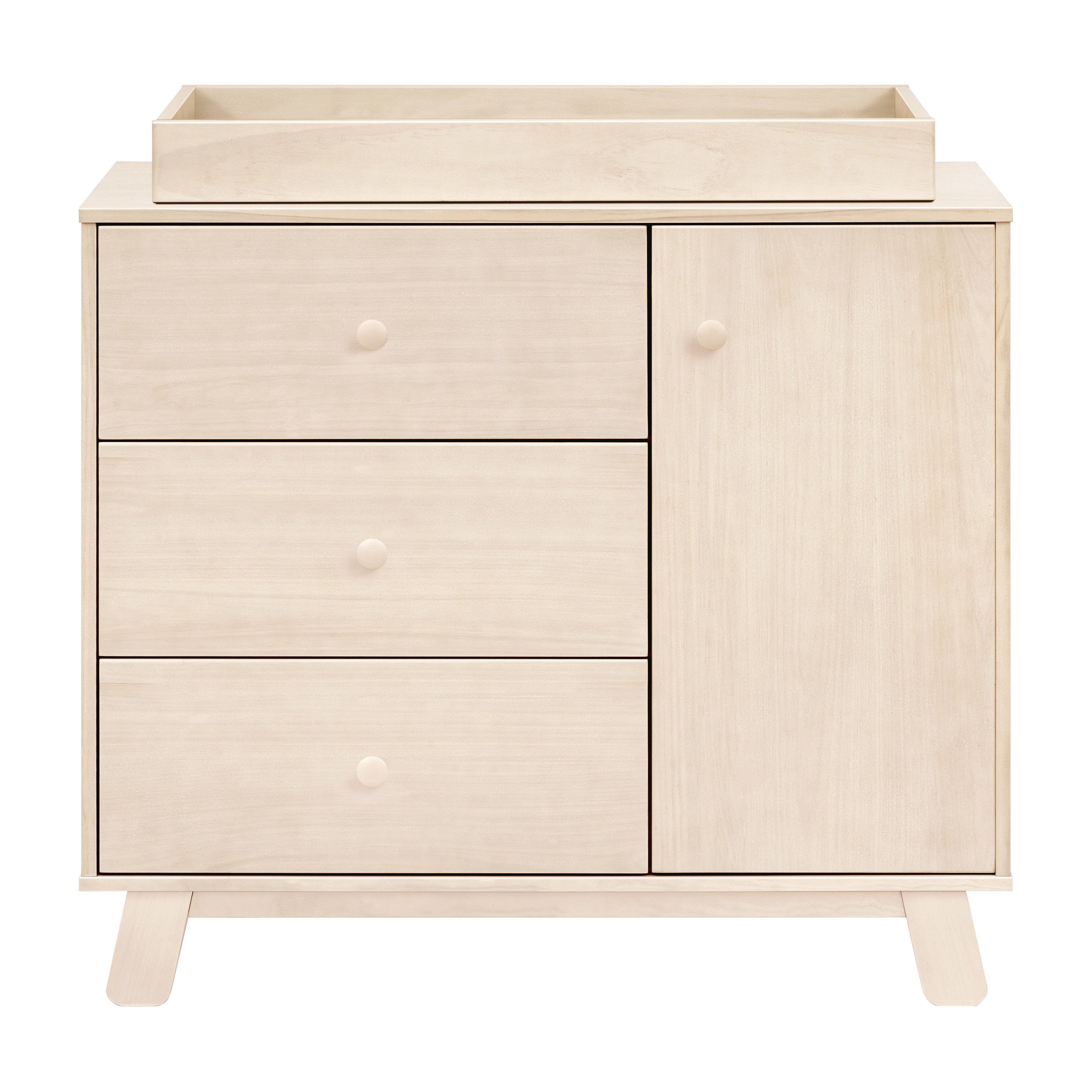 M32523NX,Hudson Modern 3-Drawer Dresser in Washed Natural