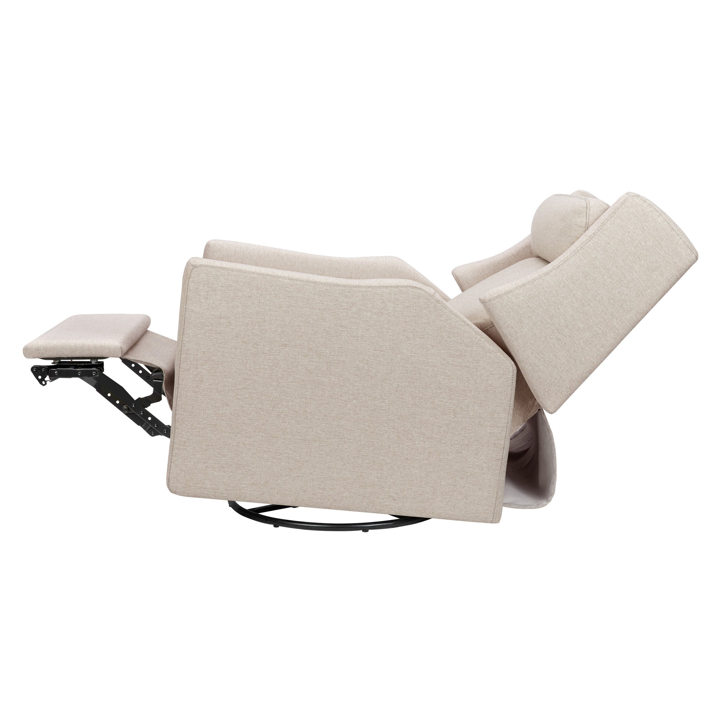 M11283PBEW,Kiwi Deluxe Power Glider Recliner w/Heat&Massage in Performance Beach Eco-Weave