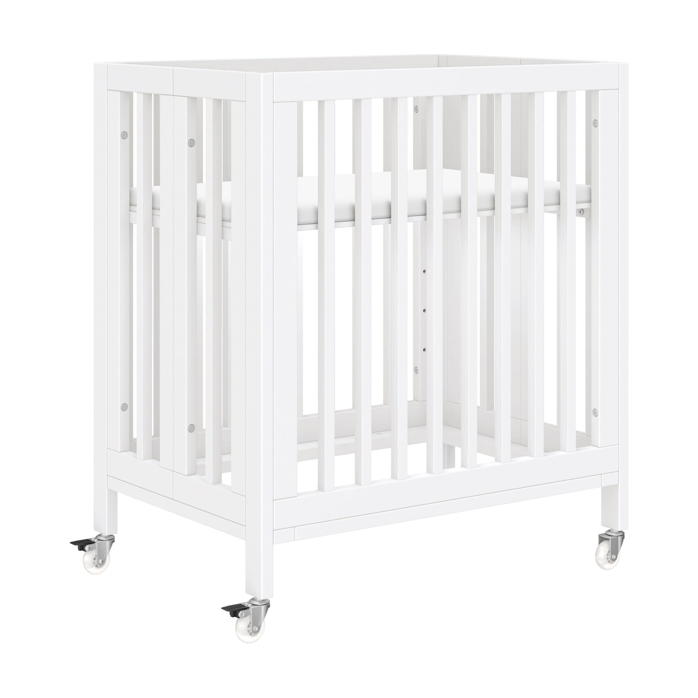 M30880W,Rolli 9-in-1 Convertible All-Stages?? Crib w/ Bassinet & Toddler Bed Kits in White