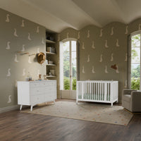 M15916W,Palma 7-Drawer Double Dresser  Assembled in White