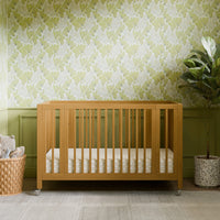 M30880HY,Rolli 9-in-1 Convertible All-Stages?? Crib w/ Bassinet & Toddler Bed Kits in Honey