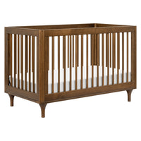 M9001NL,Lolly 3-in-1 Convertible Crib w/Toddler Bed Conversion in Natural Walnut