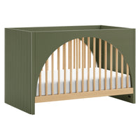 M30201OLSH,Moab 3-in-1 Convertible Crib in Olive/Ash
