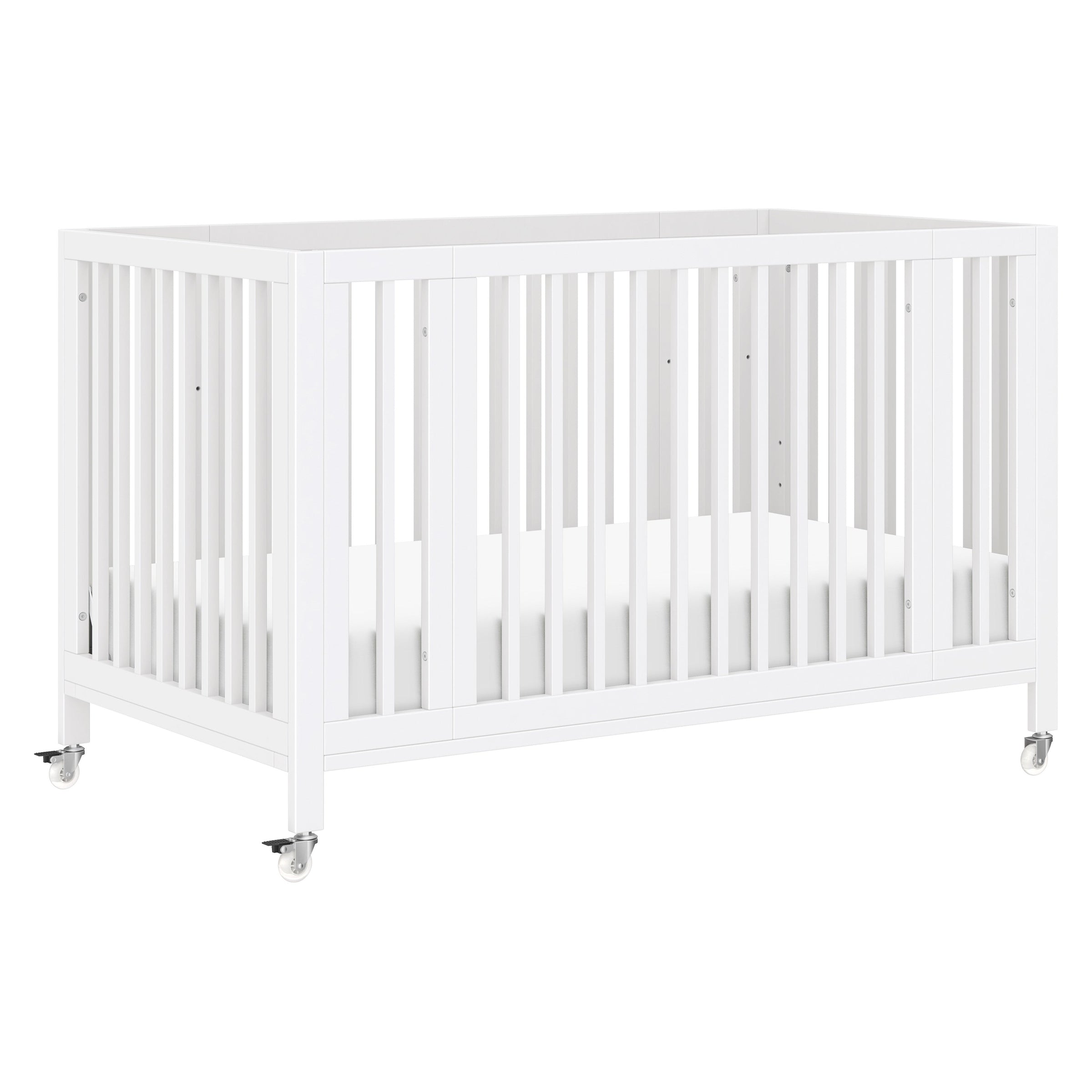 M30880W,Rolli 9-in-1 Convertible All-Stages?? Crib w/ Bassinet & Toddler Bed Kits in White