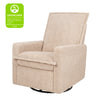 M20977CSG,Cali Flange Gliding Swivel Recliner in Chai Shearling