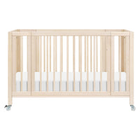 M30880NX,Rolli 9-in-1 Convertible All-Stages?? Crib w/ Bassinet & Toddler Bed Kits in Washed Natural