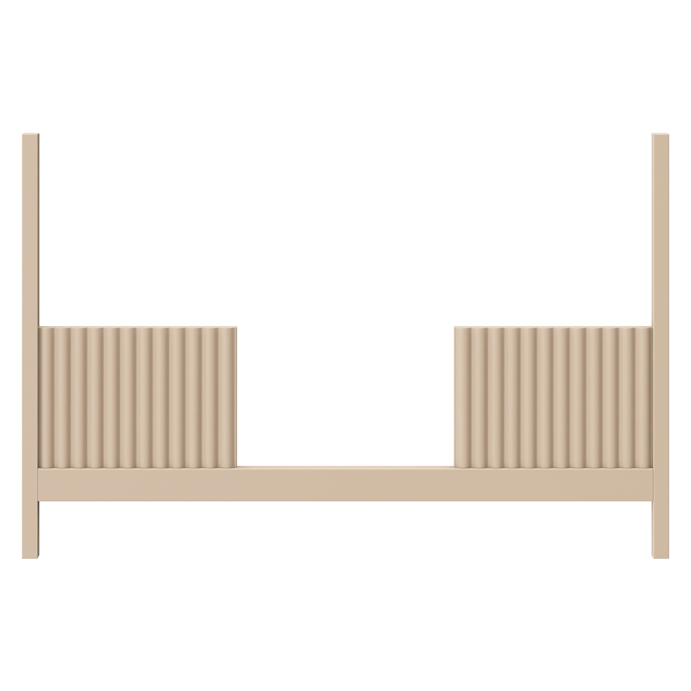 M30299TPE,Moab Toddler Bed Conversion Kit in Taupe