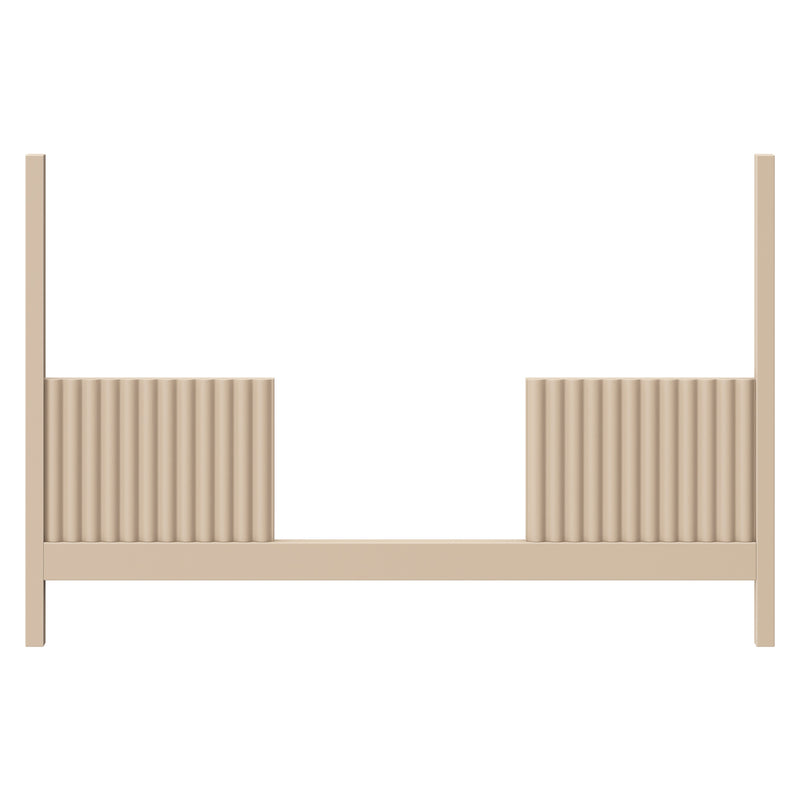 M30299TPE,Moab Toddler Bed Conversion Kit in Taupe