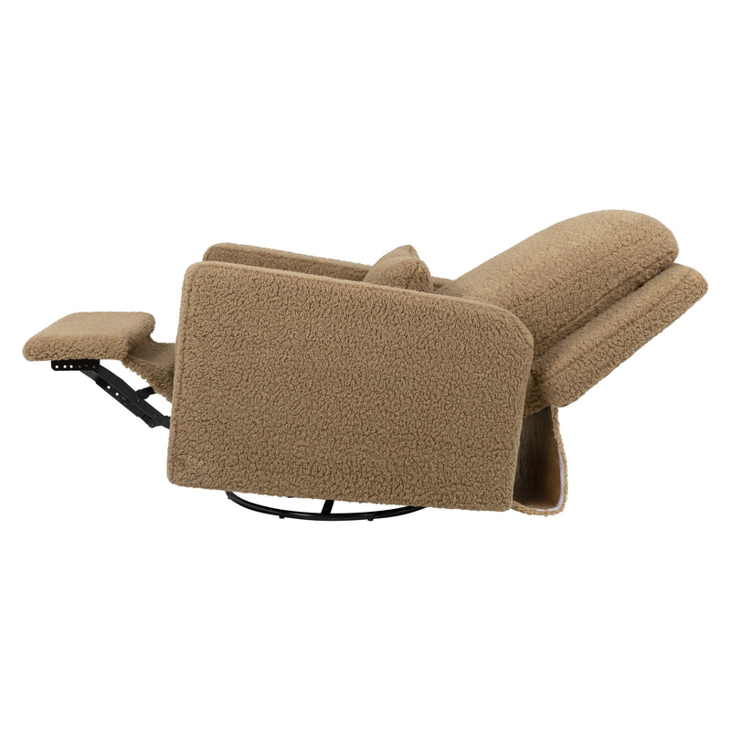 M23087CTS,Sigi Recliner and Swivel Glider in Cortado Shearling