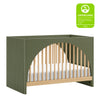 M30201OLSH,Moab 3-in-1 Convertible Crib in Olive/Ash