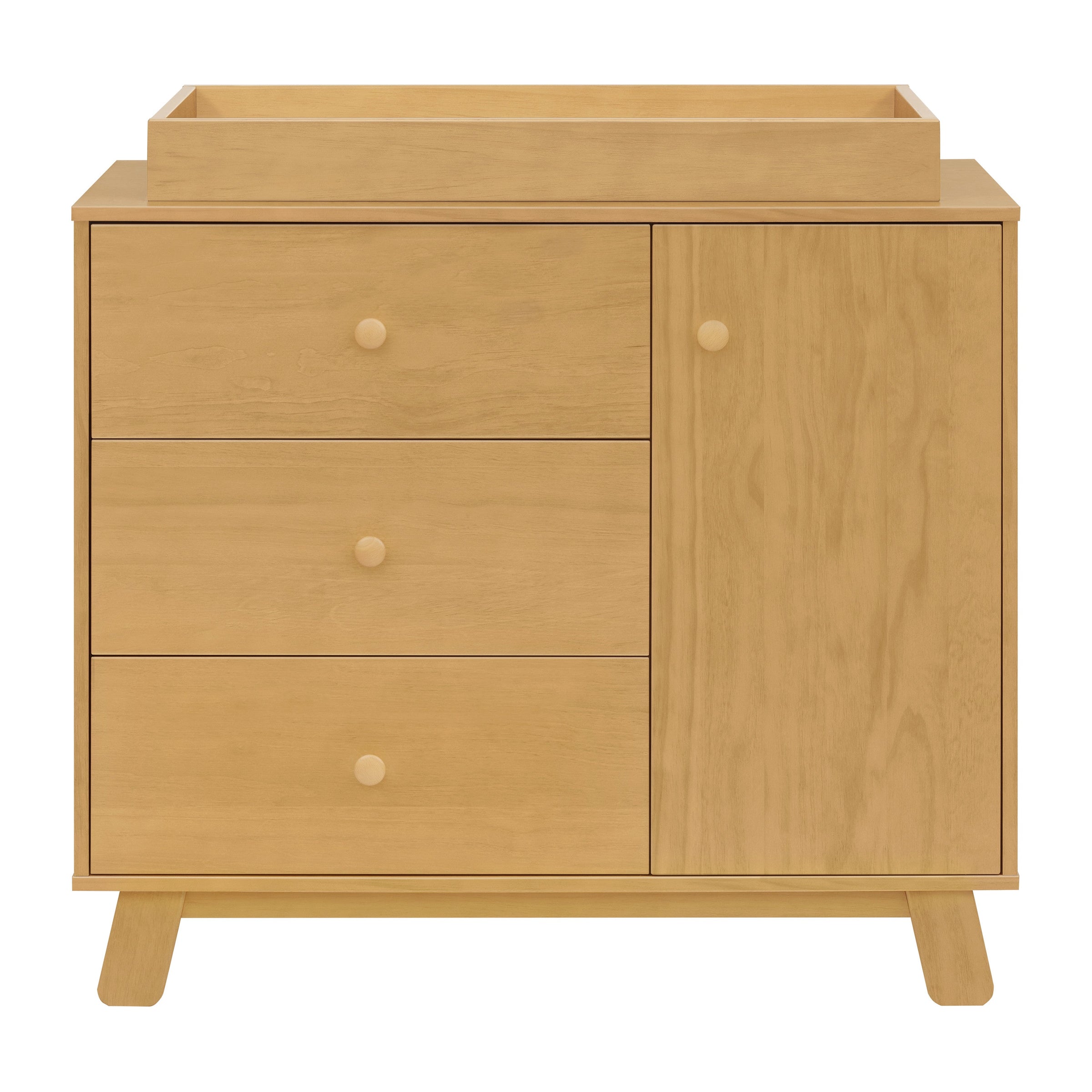 M32523HY,Hudson Modern 3-Drawer Dresser in Honey