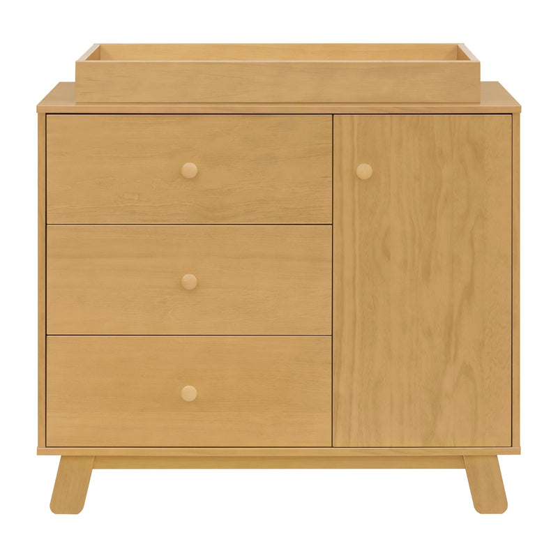 M32523HY,Hudson Modern 3-Drawer Dresser in Honey