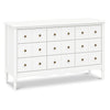 M7128RW,Liberty 9-Drawer Assembled Dresser in Warm White