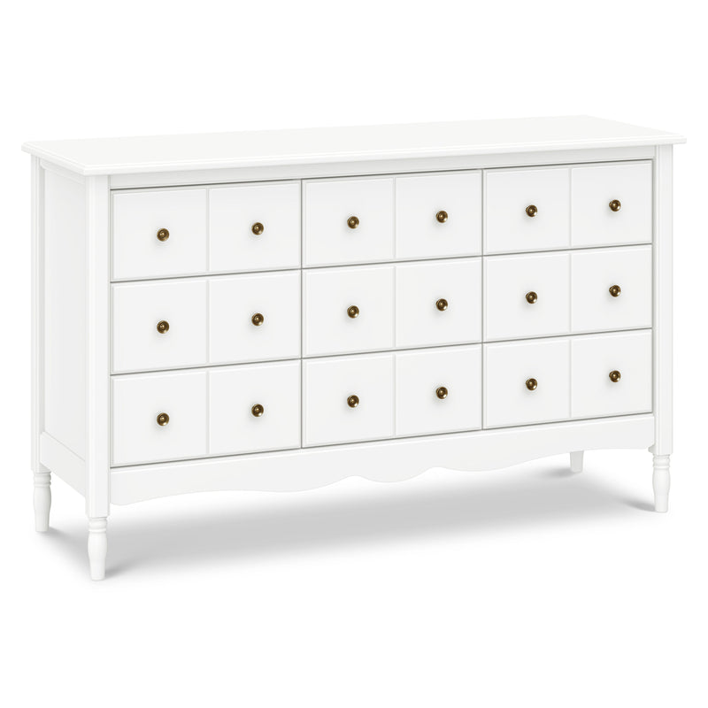 M7128RW,Liberty 9-Drawer Assembled Dresser in Warm White