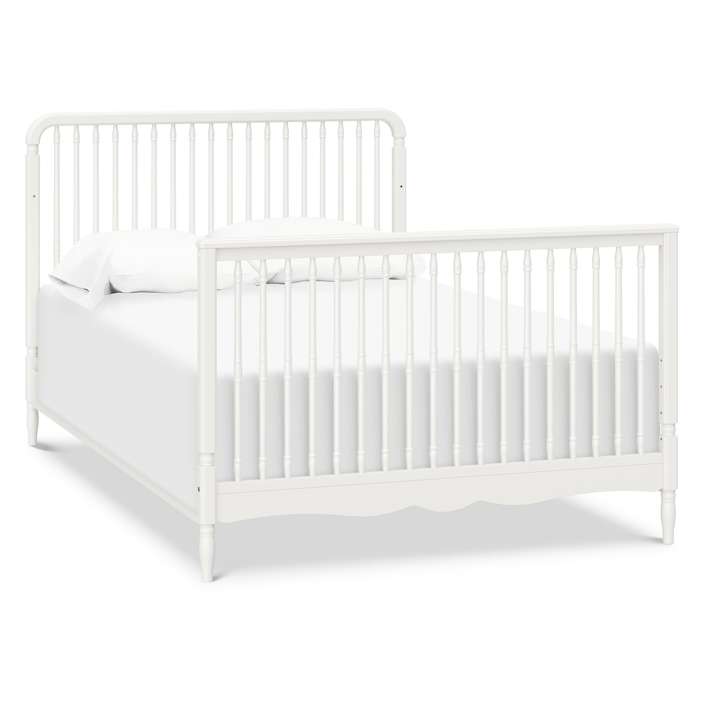 M7141RW,Liberty 4-in-1 Convertible Spindle Crib in Warm White