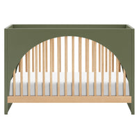 M30201OLSH,Moab 3-in-1 Convertible Crib in Olive/Ash