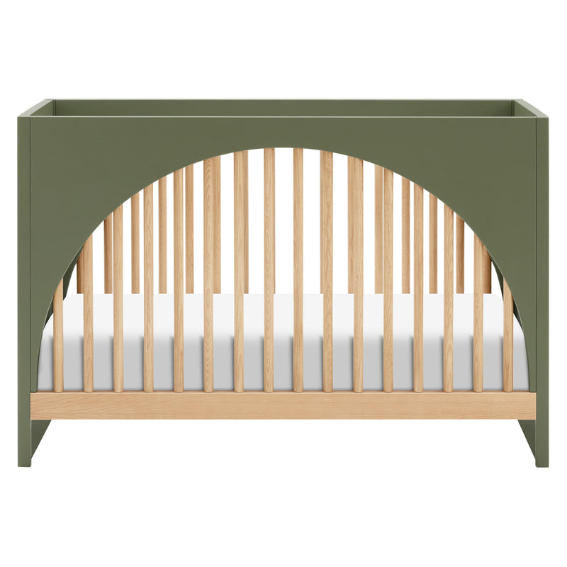 M30201OLSH,Moab 3-in-1 Convertible Crib in Olive/Ash