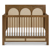 M24801NLPSEW,Eloise 4-in-1 Convertible Crib in Natural Walnut & Performance Sand Eco-Weave