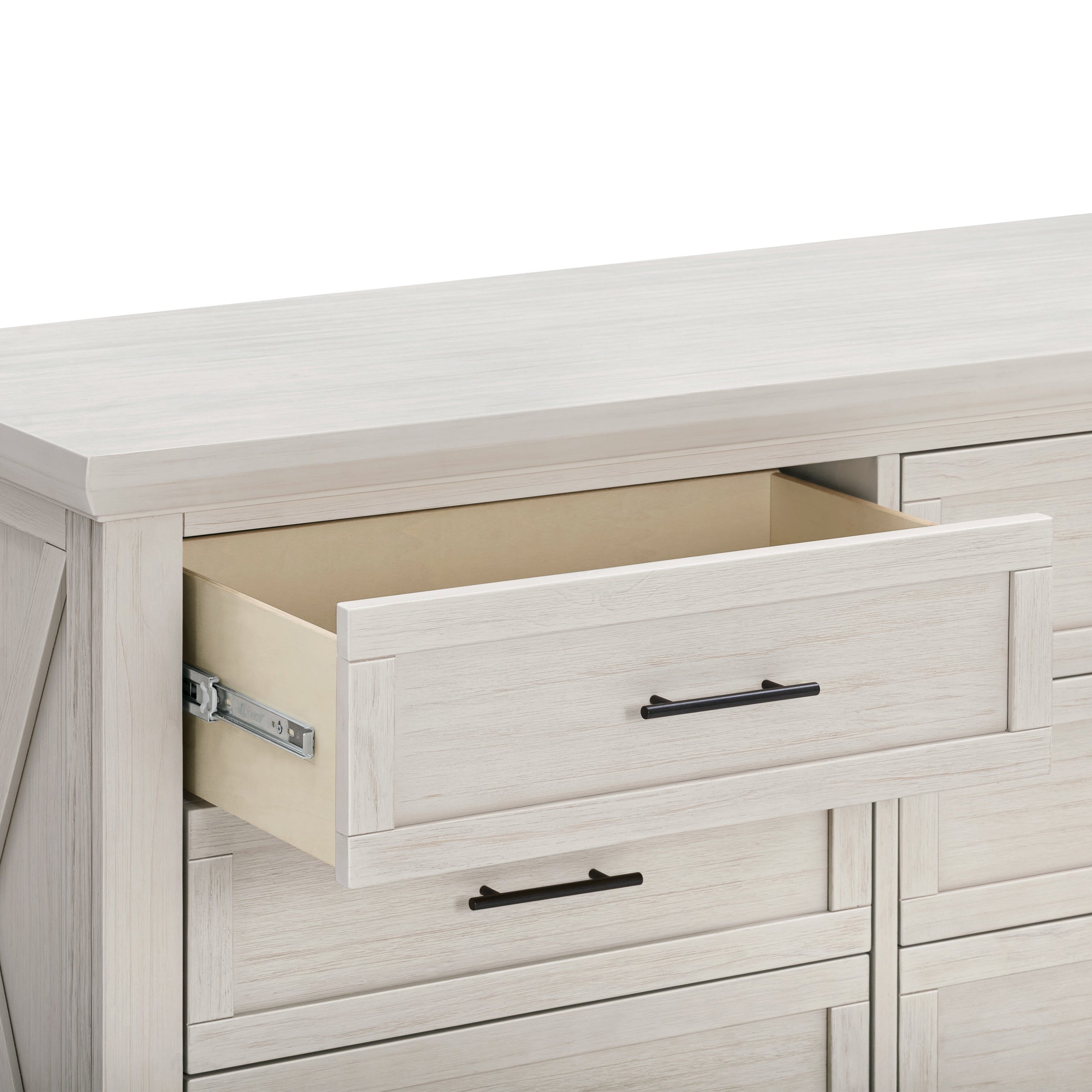 B14516WDF,Emory Farmhouse 6-Drawer Dresser in White Driftwood