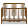 M7141NL,Liberty 4-in-1 Convertible Spindle Crib in Natural Walnut