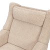 M11283CSG,Kiwi Deluxe Power Glider Recliner w/Heat&Massage in Chai Shearling