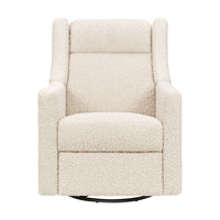 M11283AT,Kiwi Deluxe Power Glider Recliner w/Heat&Massage in Almond Teddy Loop