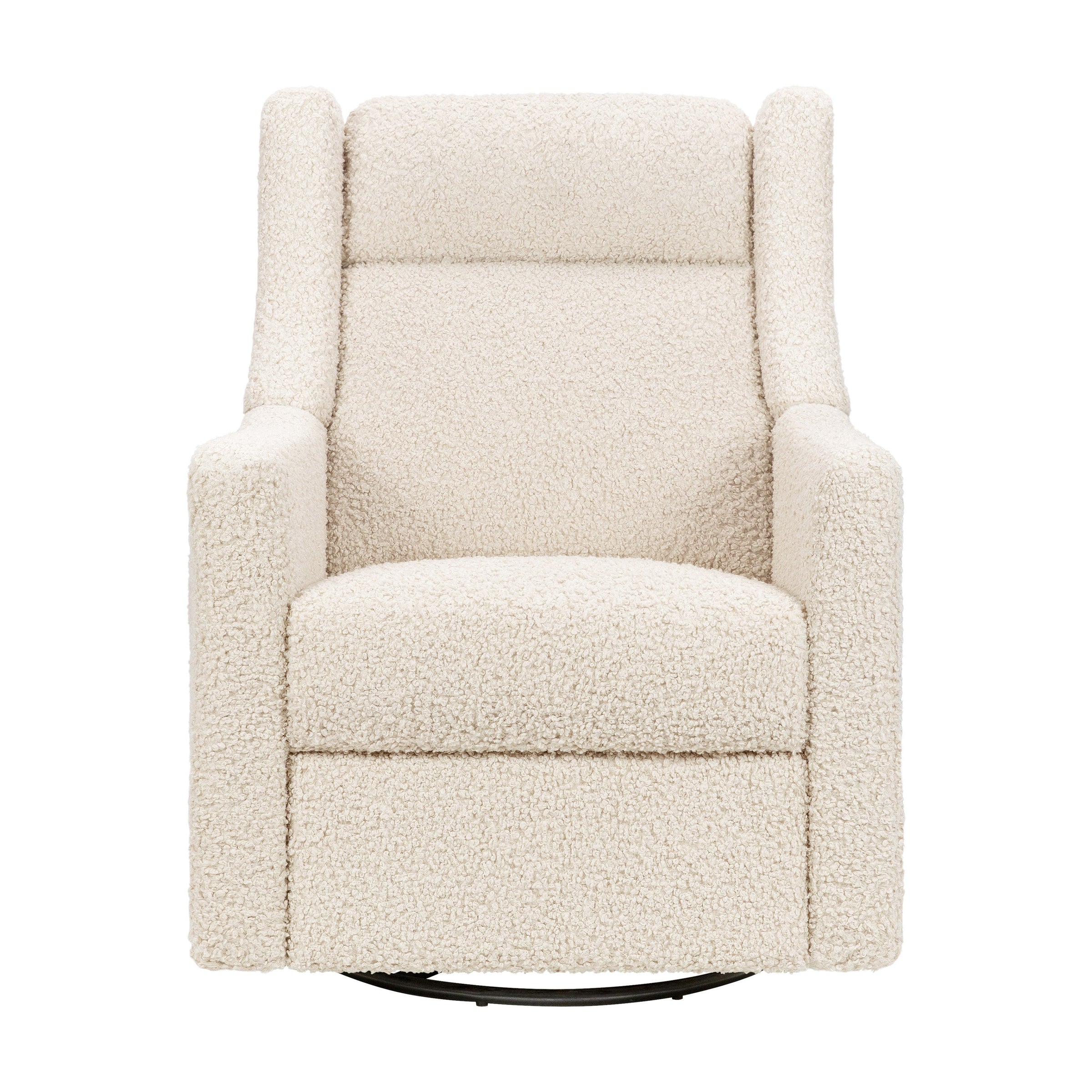 M11283AT,Kiwi Deluxe Power Glider Recliner w/Heat&Massage in Almond Teddy Loop