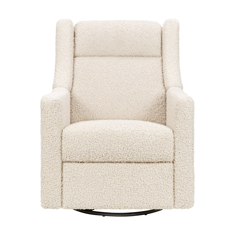 M11283AT,Kiwi Deluxe Power Glider Recliner w/Heat&Massage in Almond Teddy Loop