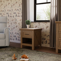 B14560DF,Emory Farmhouse Nightstand in Driftwood
