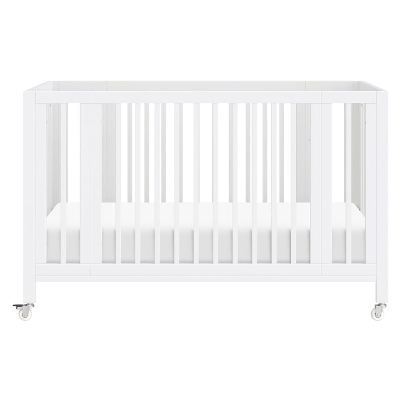 M30880W,Rolli 9-in-1 Convertible All-Stages?? Crib w/ Bassinet & Toddler Bed Kits in White