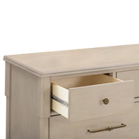M31416WP,Alouette 7-Drawer Assembled Dresser in Washed Pine