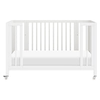 M30880W,Rolli 9-in-1 Convertible All-Stages?? Crib w/ Bassinet & Toddler Bed Kits in White
