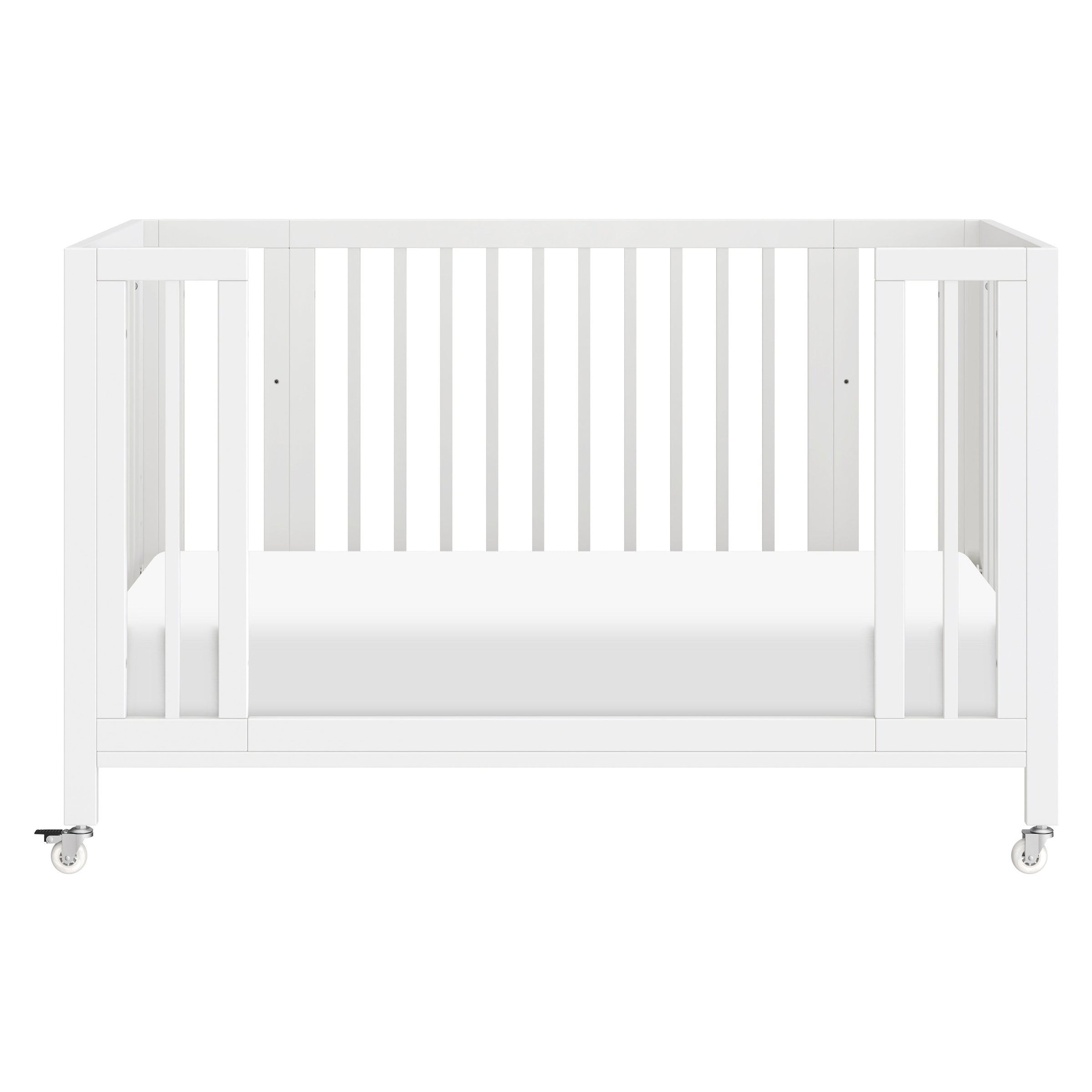 M30880W,Rolli 9-in-1 Convertible All-Stages?? Crib w/ Bassinet & Toddler Bed Kits in White