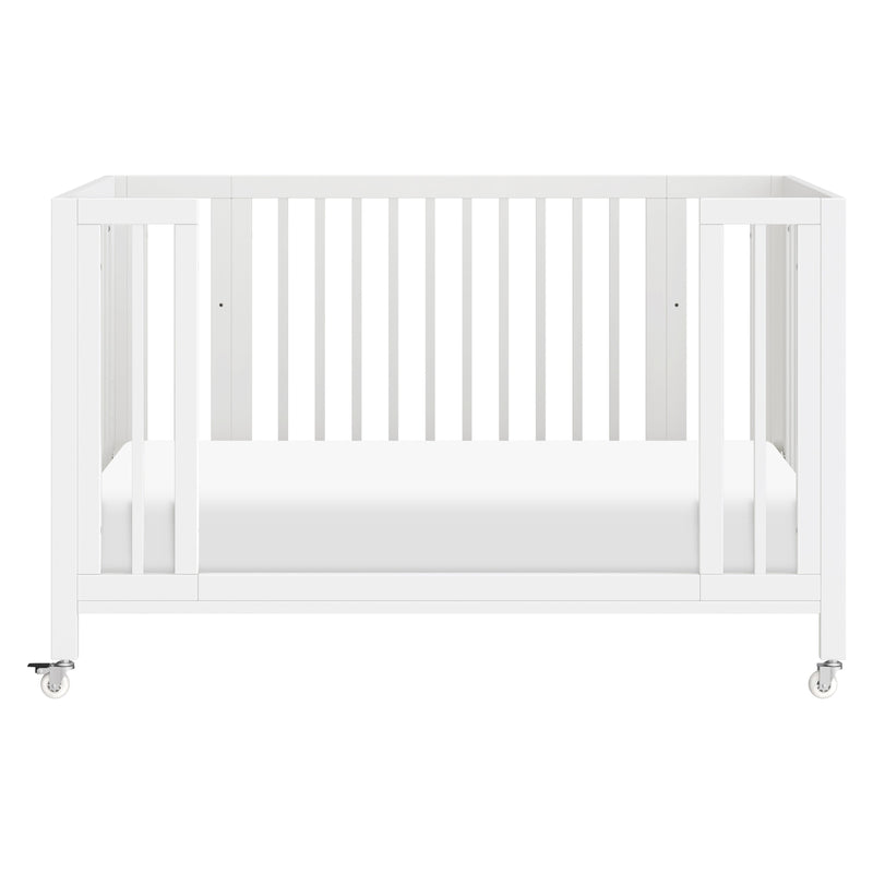 M30880W,Rolli 9-in-1 Convertible All-Stages?? Crib w/ Bassinet & Toddler Bed Kits in White