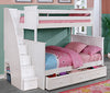 Great Lakes Twin over Full Bunk Bed with Stairs