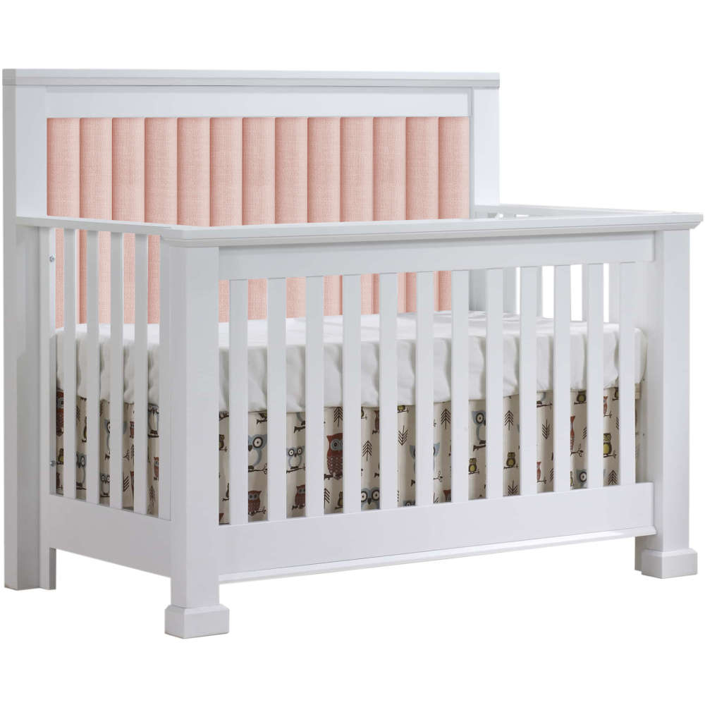 Taylor ''5-in-1'' Convertible Crib with Upholstered Panel