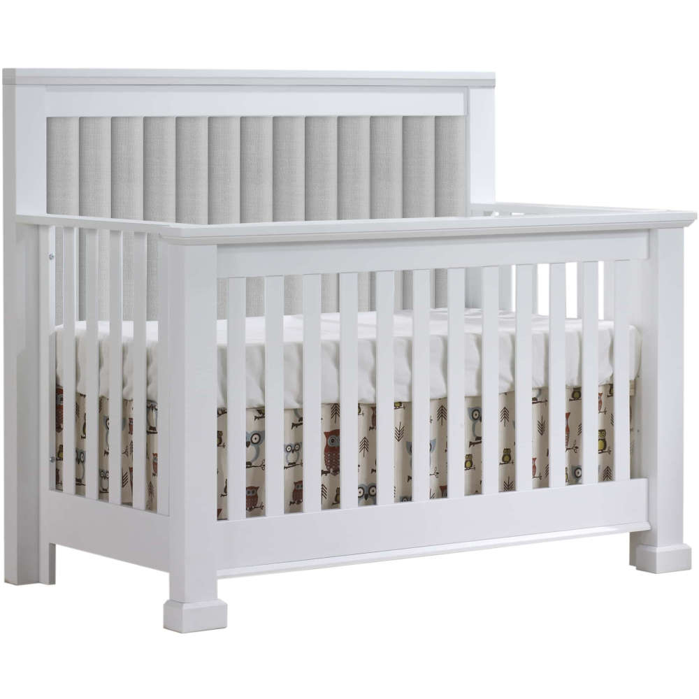 Taylor ''5-in-1'' Convertible Crib with Upholstered Panel