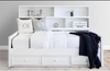 Great Lakes Twin Sideways Bookcase Bed