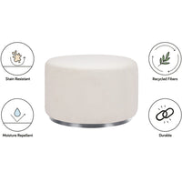 Tuba Swivel Gliding Ottoman