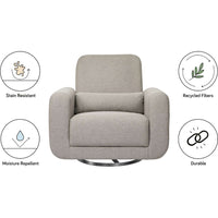 Tuba Extra Wide Swivel Glider