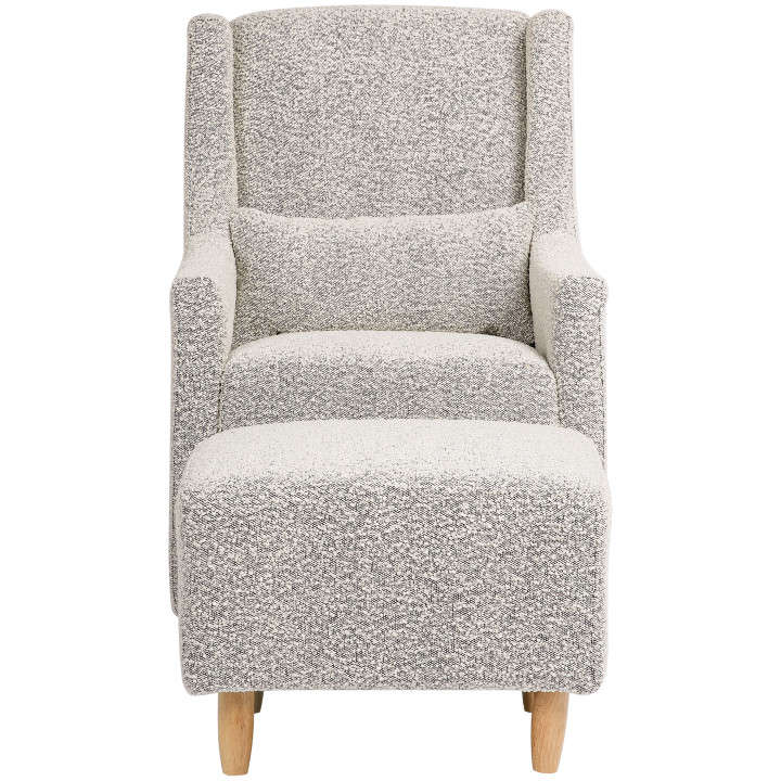 Toco Swivel Glider + Stationary Ottoman