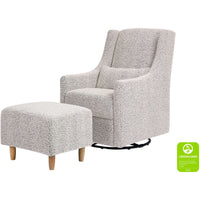 Toco Swivel Glider + Stationary Ottoman