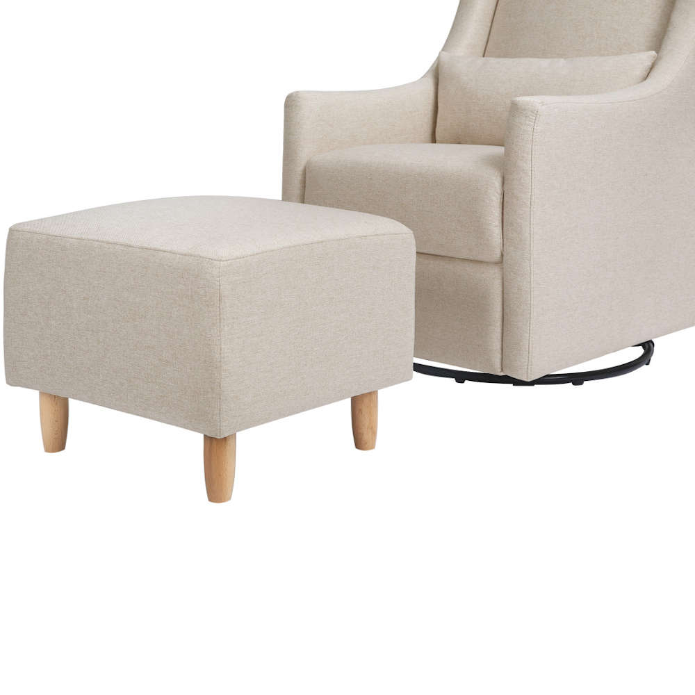 Toco Swivel Glider + Stationary Ottoman